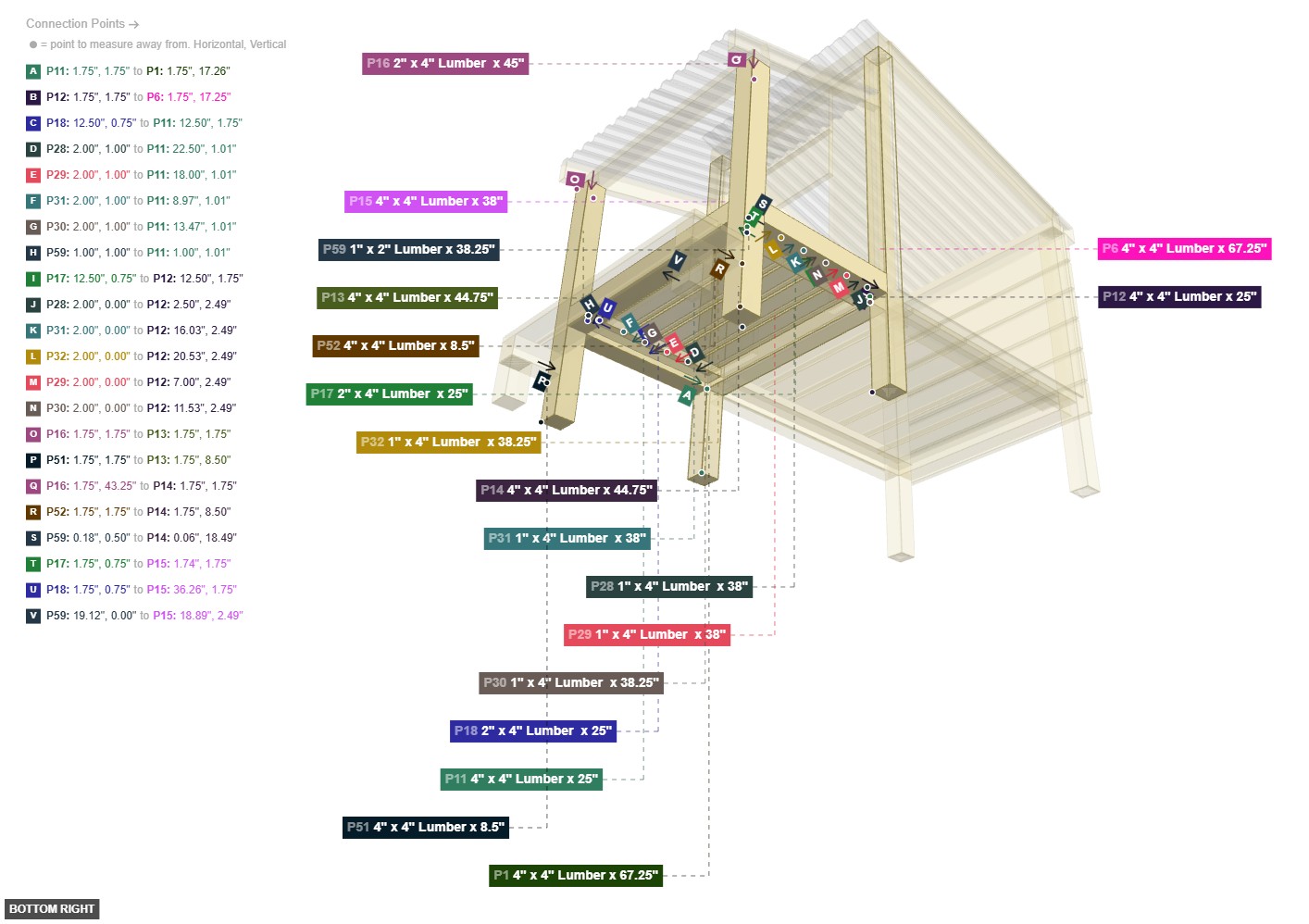 Assembly of Porch Front Frame - bottom_right