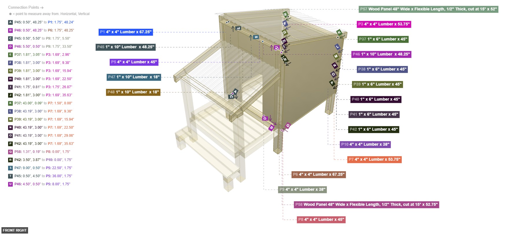 Assembly of Wall and Side Panels - front_right