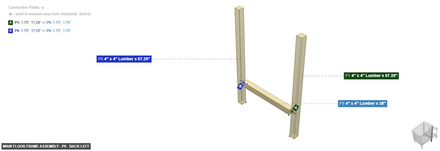 Main Floor Frame Assembly - Part 4