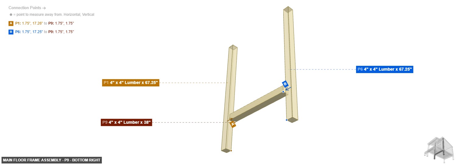 Main Floor Frame Assembly - Part 4
