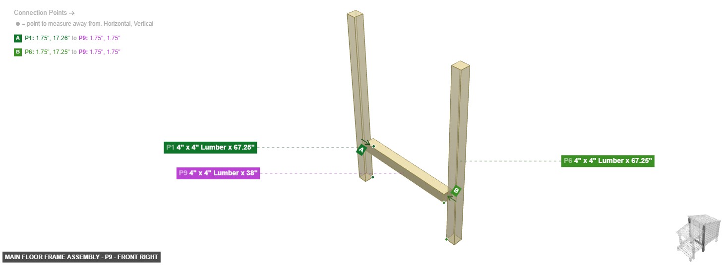 Main Floor Frame Assembly - Part 4