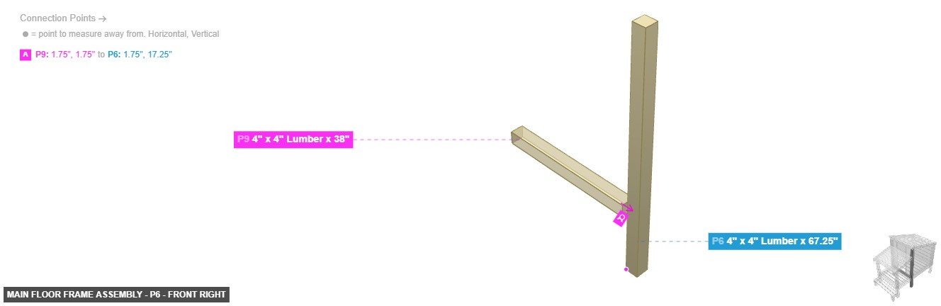 Main Floor Frame Assembly - Part 4