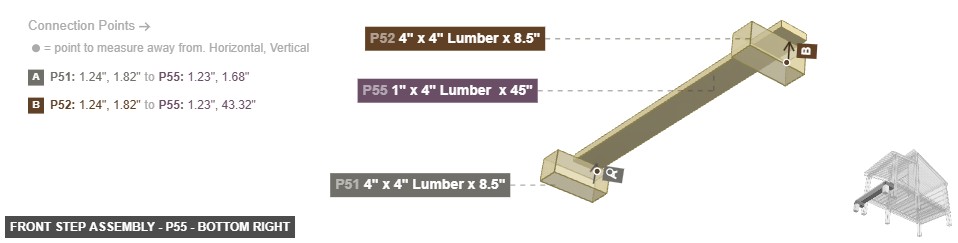 Front Step Assembly - Part 1