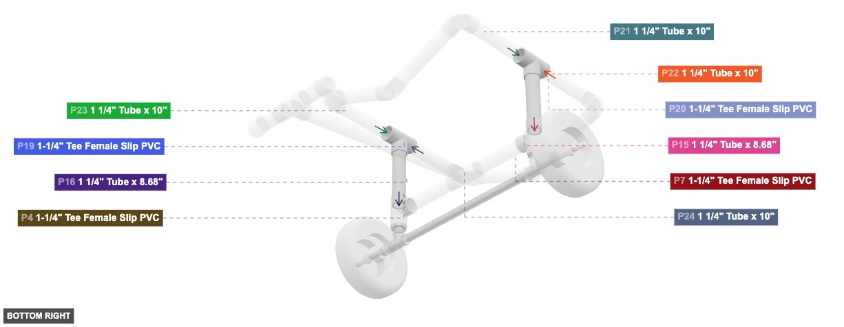 Assembly of Vertical Supports Assembly - bottom_right