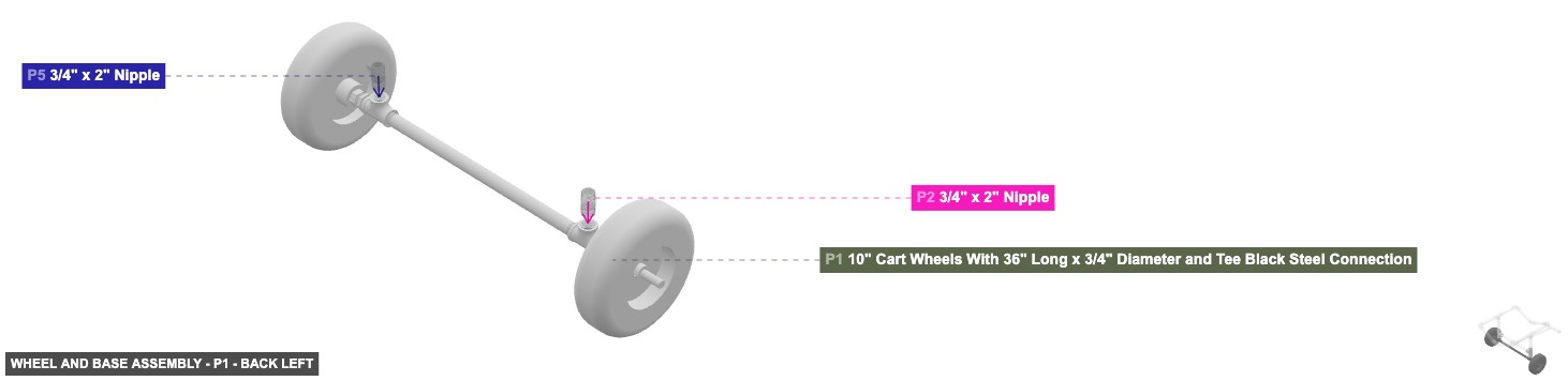 Wheel and Base Assembly - Part 10