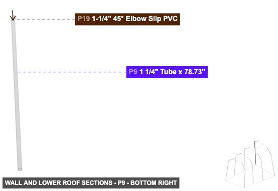 Wall and Lower Roof Sections - Part 1 1/4