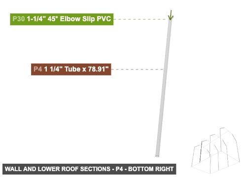 Wall and Lower Roof Sections - Part 1 1/4