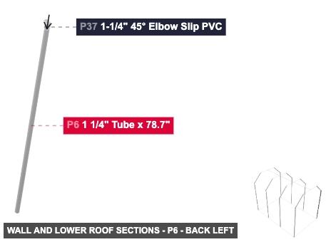 Wall and Lower Roof Sections - Part 1 1/4