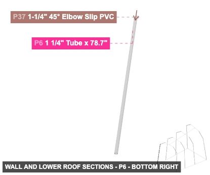 Wall and Lower Roof Sections - Part 1 1/4