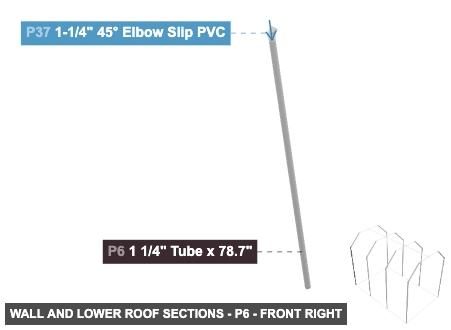 Wall and Lower Roof Sections - Part 1 1/4