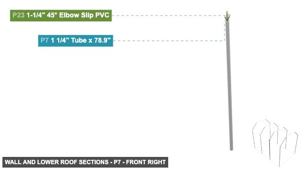 Wall and Lower Roof Sections - Part 1 1/4