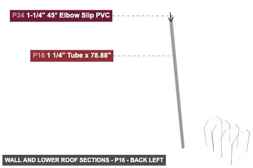 Wall and Lower Roof Sections - Part 1 1/4