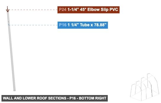 Wall and Lower Roof Sections - Part 1 1/4