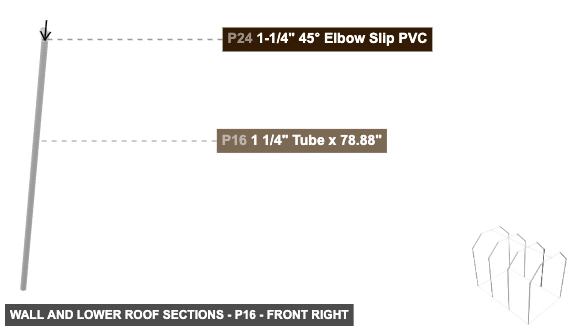 Wall and Lower Roof Sections - Part 1 1/4