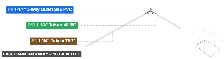 Base Frame Assembly - Part 1-1/4