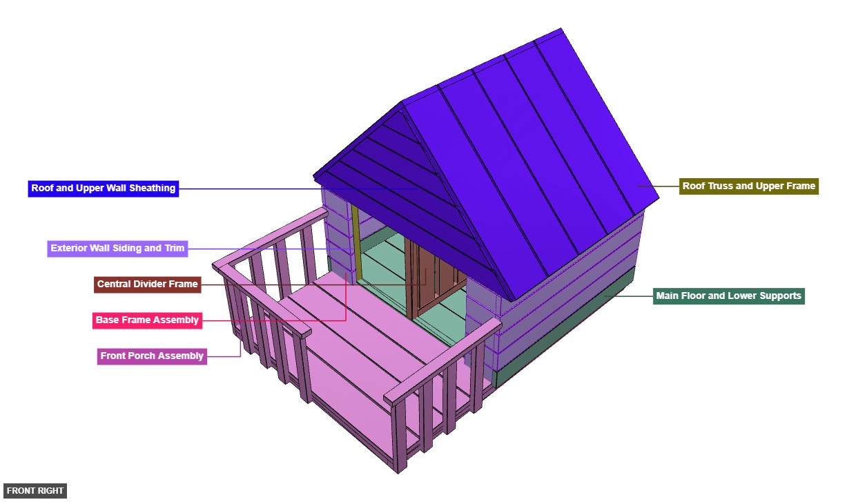 Double Dog House 2 - Overview front_right