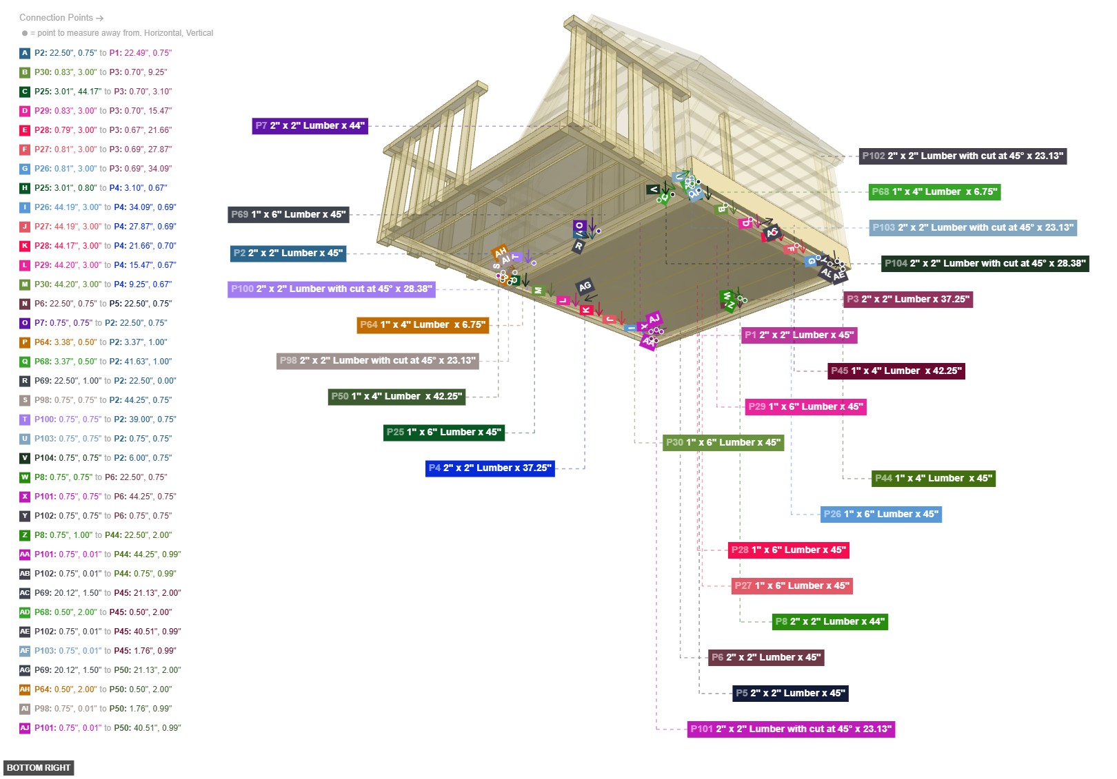 Assembly of Main Floor and Lower Supports - bottom_right