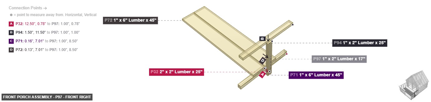 Front Porch Assembly - Part 1
