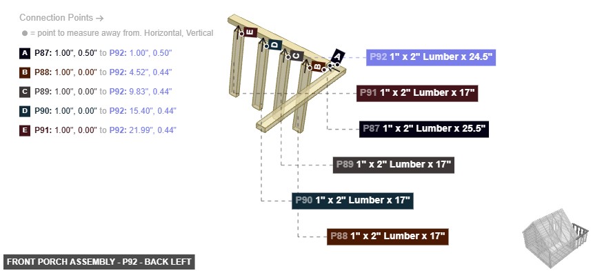 Front Porch Assembly - Part 1