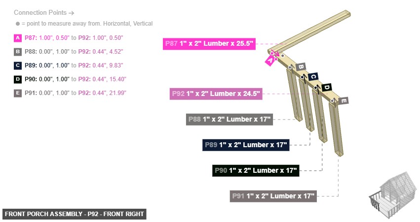 Front Porch Assembly - Part 1