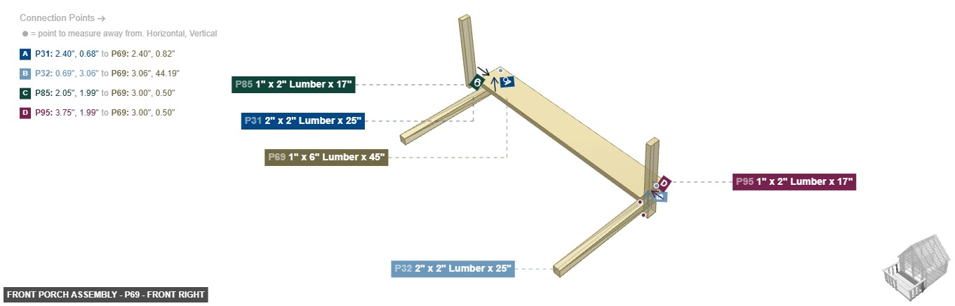 Front Porch Assembly - Part 1
