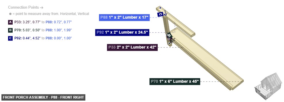 Front Porch Assembly - Part 1