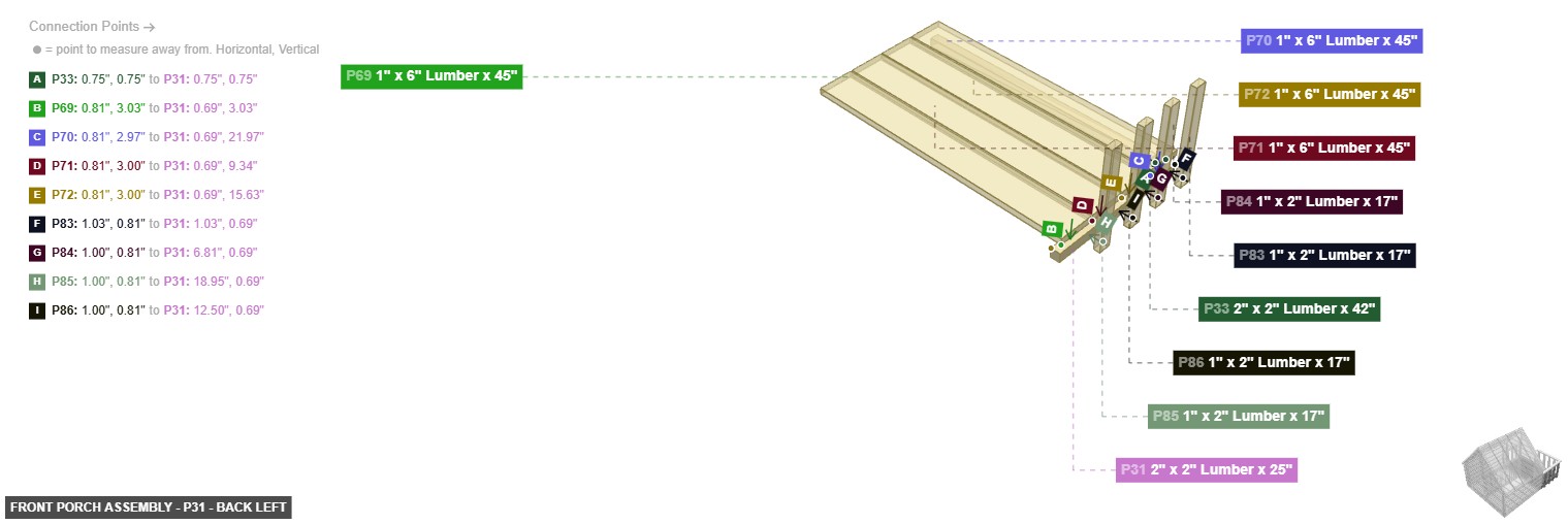 Front Porch Assembly - Part 2