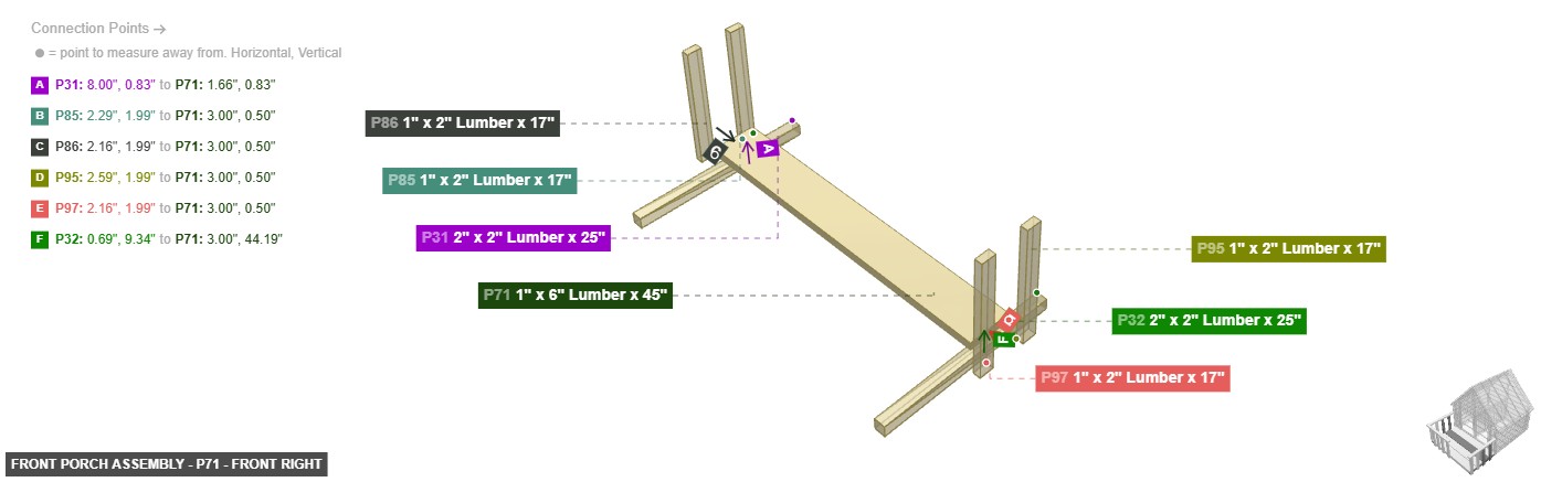 Front Porch Assembly - Part 1