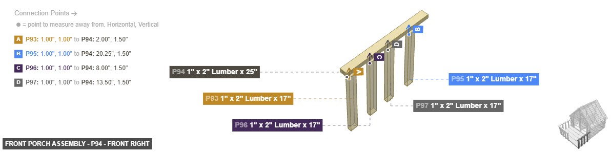 Front Porch Assembly - Part 1