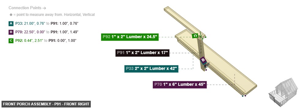 Front Porch Assembly - Part 1