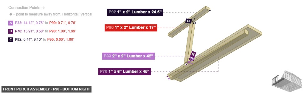 Front Porch Assembly - Part 1