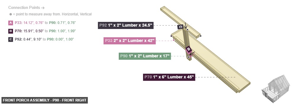 Front Porch Assembly - Part 1
