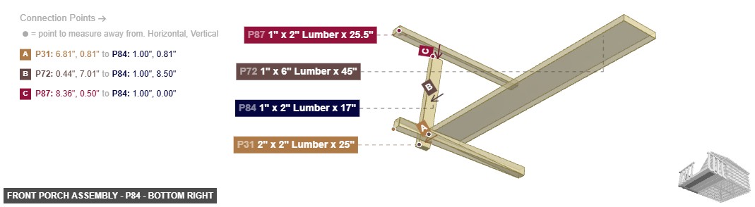 Front Porch Assembly - Part 1