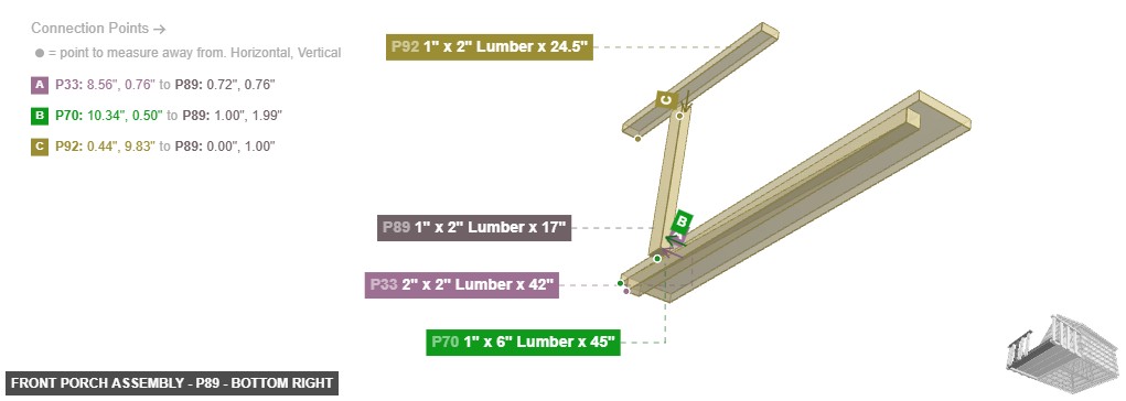 Front Porch Assembly - Part 1