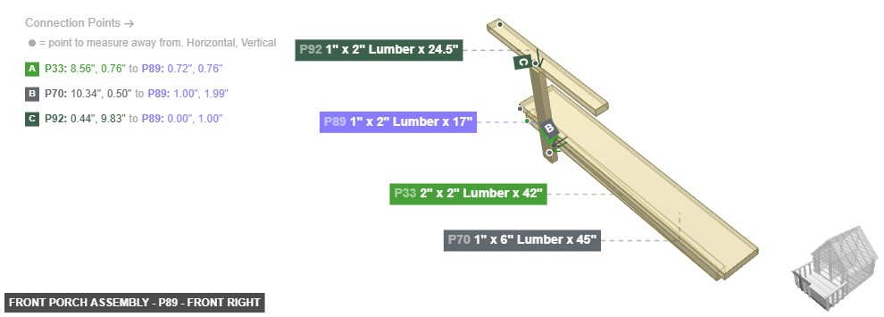 Front Porch Assembly - Part 1