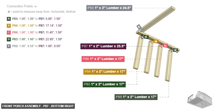 Front Porch Assembly - Part 1