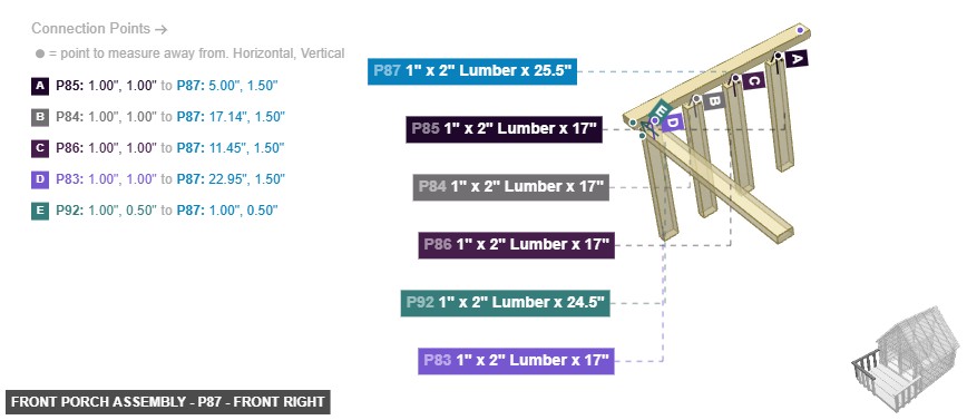 Front Porch Assembly - Part 1