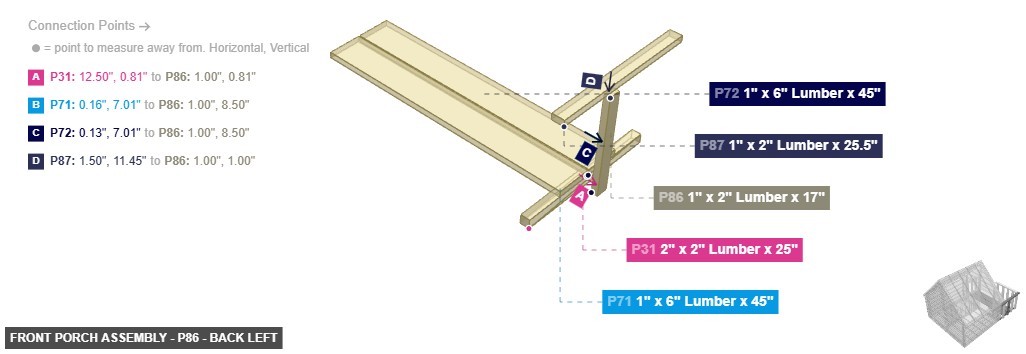 Front Porch Assembly - Part 1
