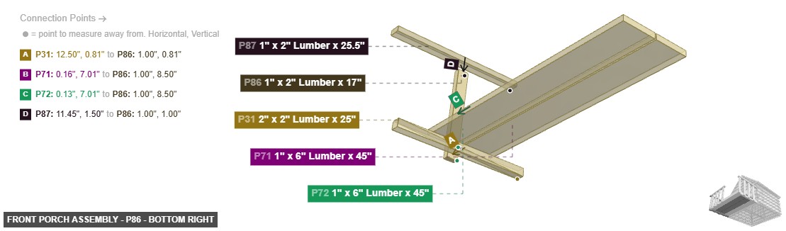 Front Porch Assembly - Part 1