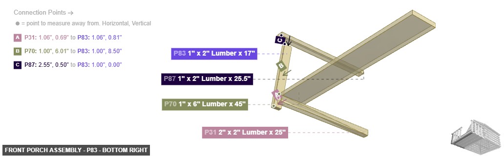 Front Porch Assembly - Part 1