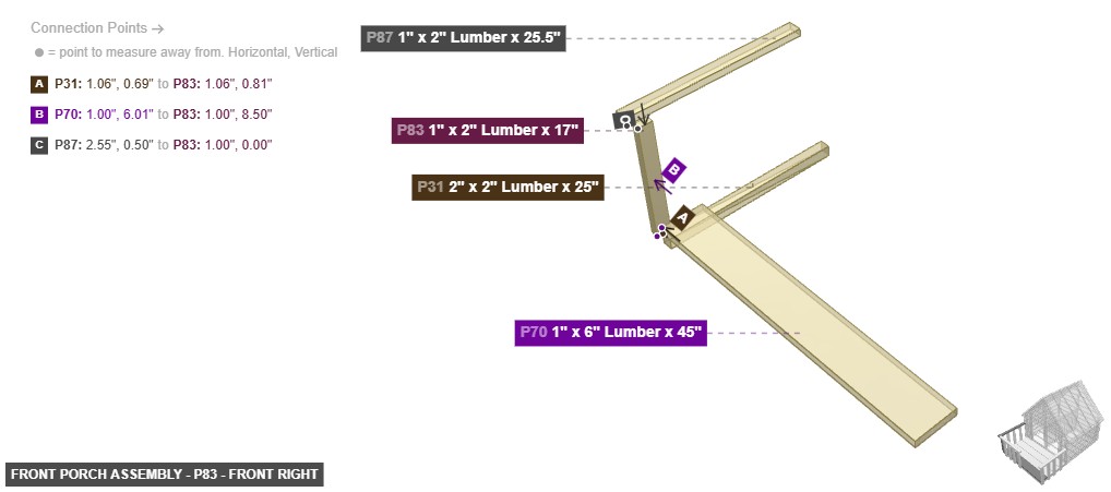 Front Porch Assembly - Part 1