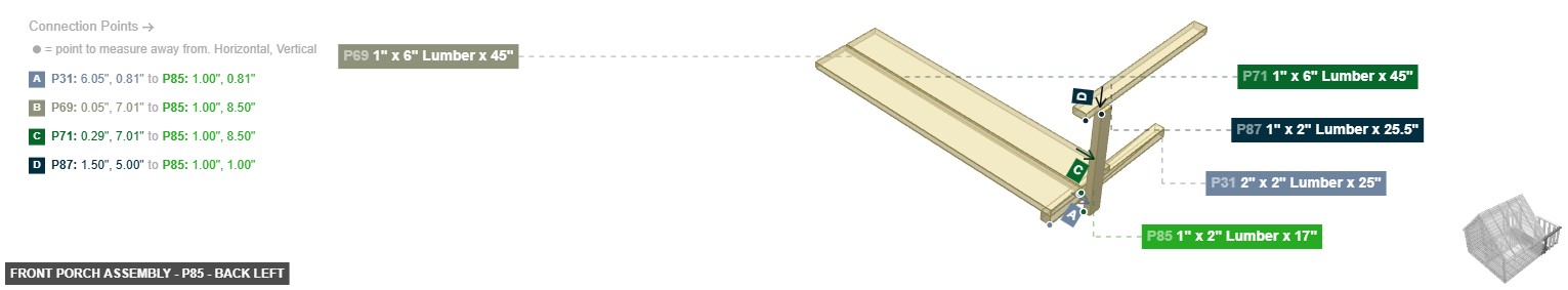 Front Porch Assembly - Part 1