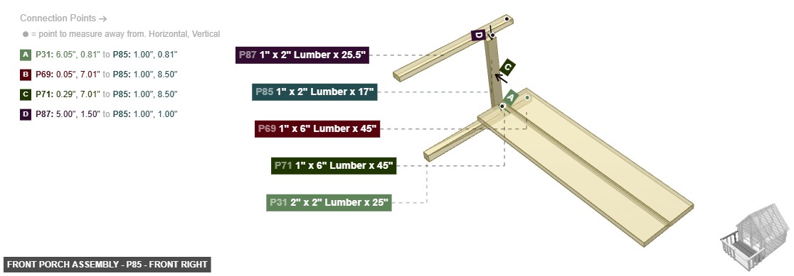 Front Porch Assembly - Part 1