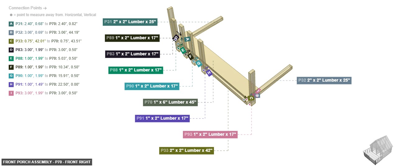 Front Porch Assembly - Part 1