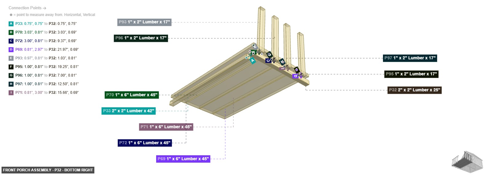 Front Porch Assembly - Part 2