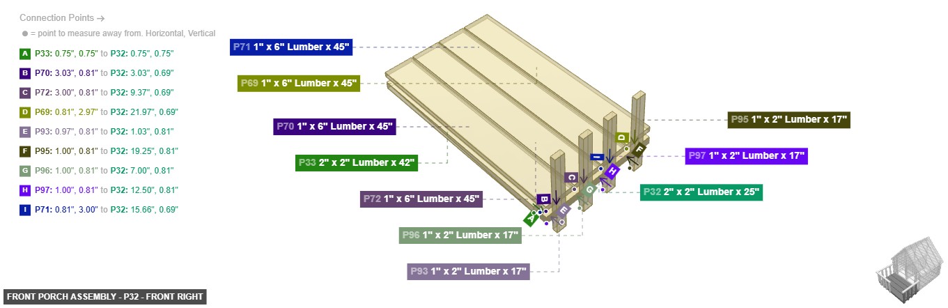 Front Porch Assembly - Part 2