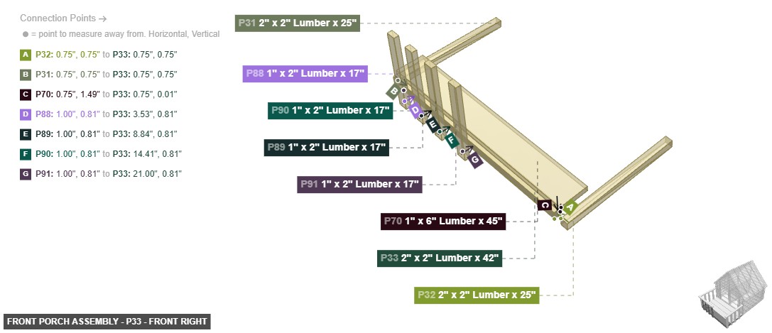 Front Porch Assembly - Part 2