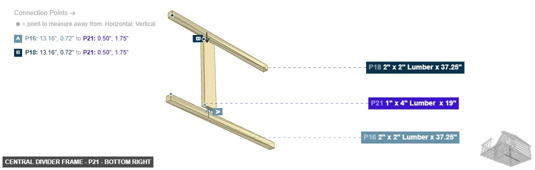 Central Divider Frame - Part 1