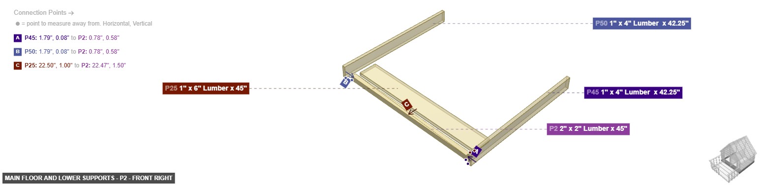 Main Floor and Lower Supports - Part 2