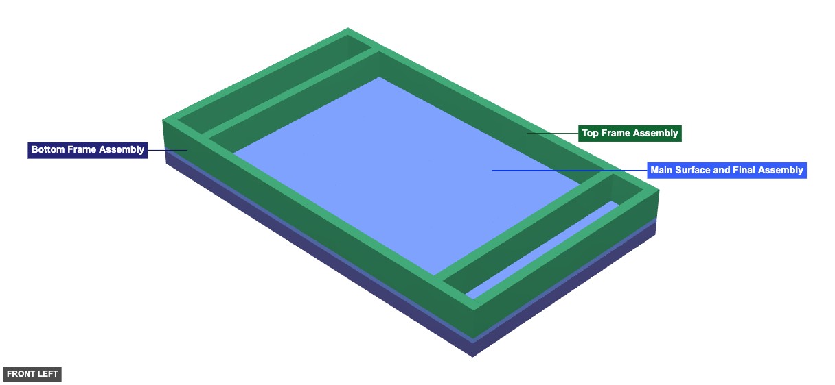 Hockey Table - Overview front_left